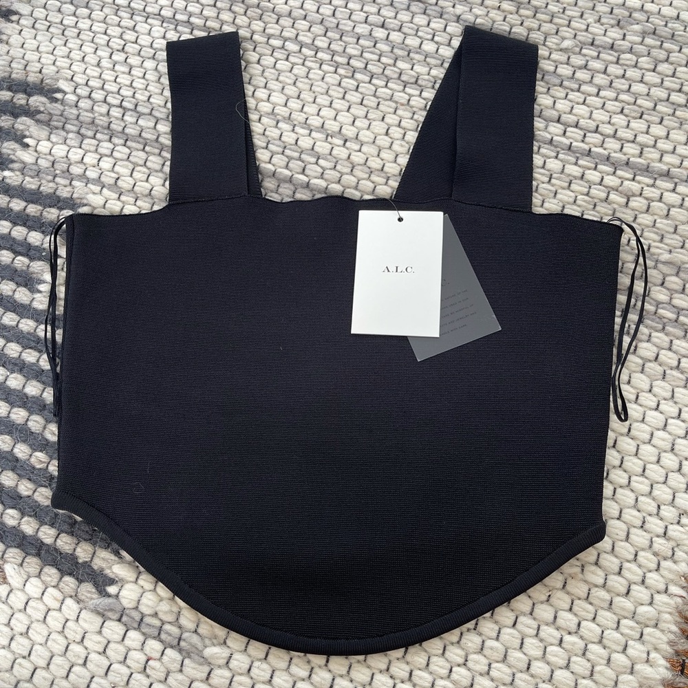 ALC Black Tank Top